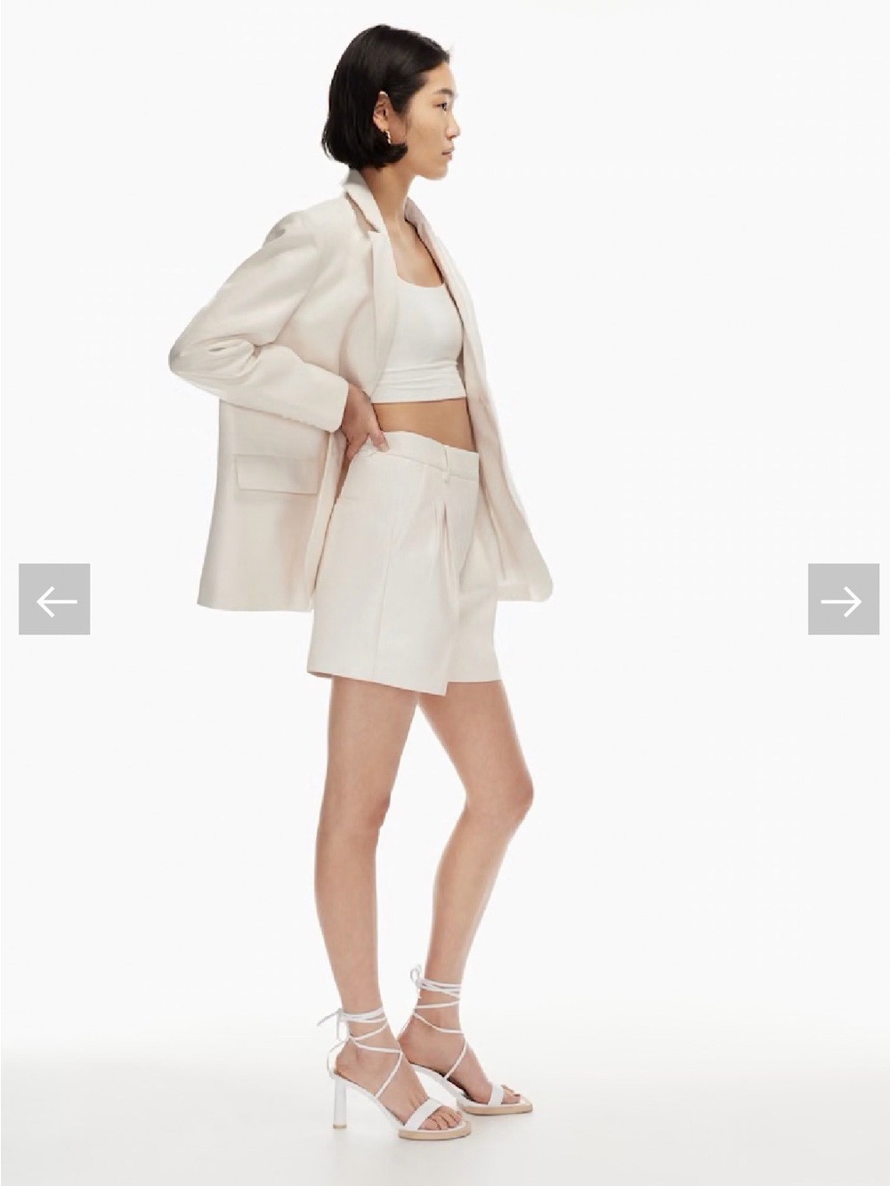 Aritzia Wilfred Effortless 5" Short sz 10 gently used - Picture 3 of 12
